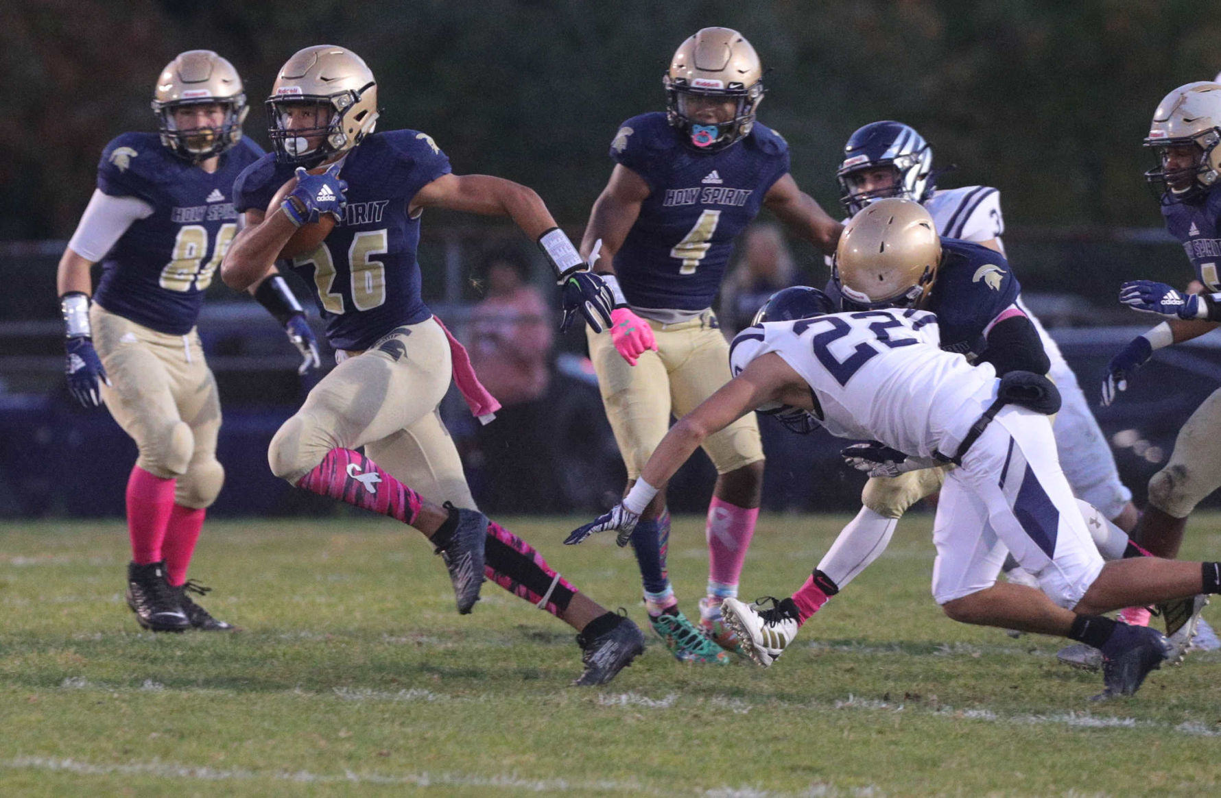 St. Augustine Prep vs Holy Spirit football game